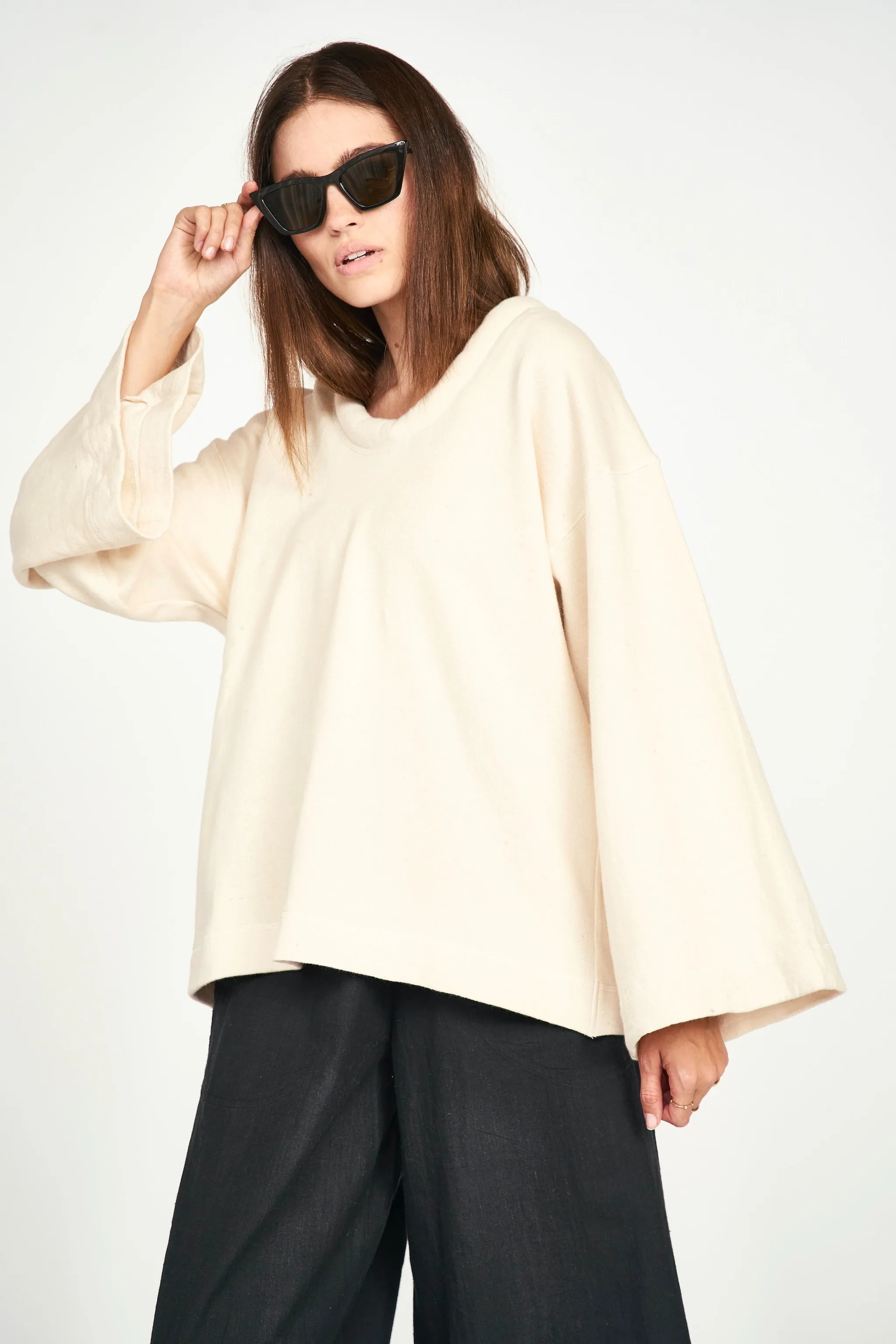 Stowe Sweatshirt in Dove