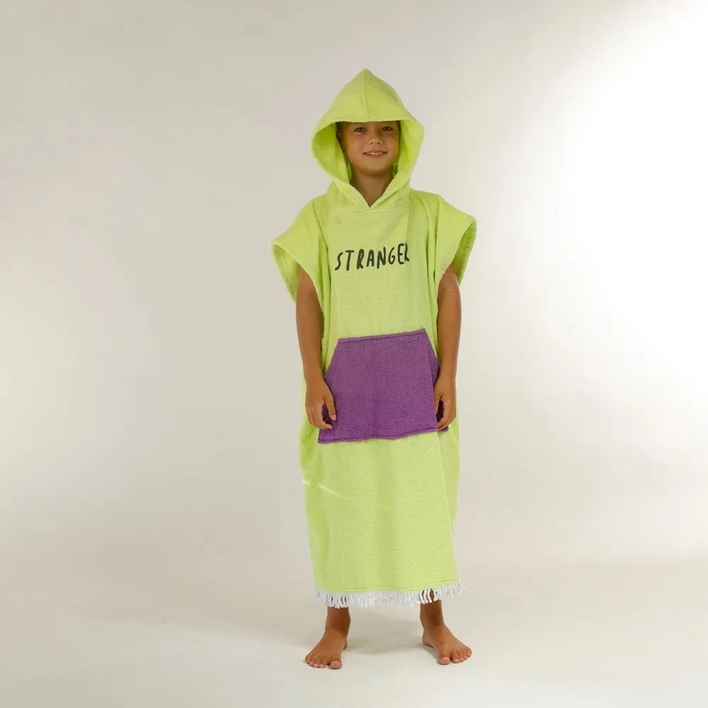 STRANGER PONCHO TOWEL - Lime