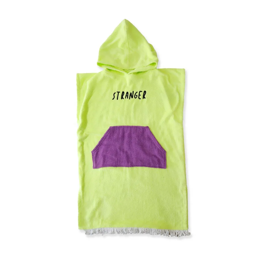 STRANGER PONCHO TOWEL - Lime