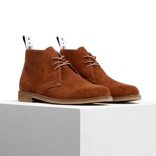 TAN CHUKKA Boots