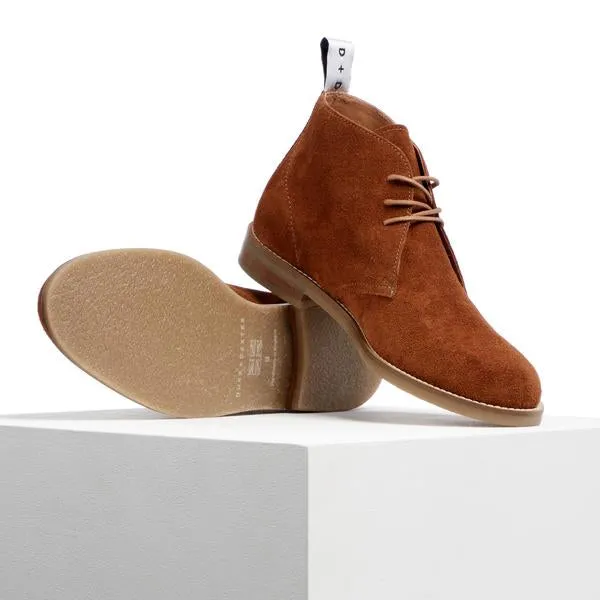 TAN CHUKKA Boots