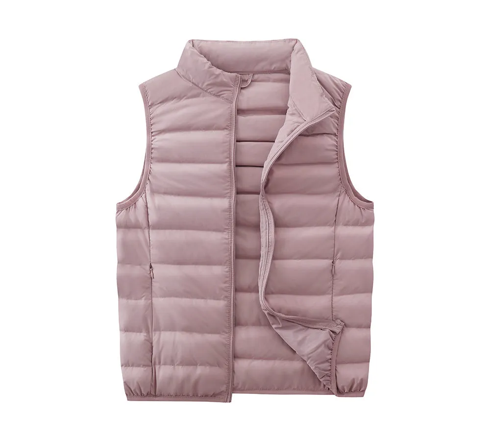 TARRAMARRA® Women Ultra-Light White Duck Down Vest Beverley