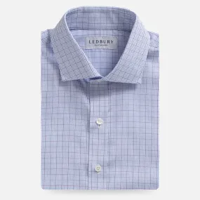 The Plum Kent Windowpane Custom Shirt