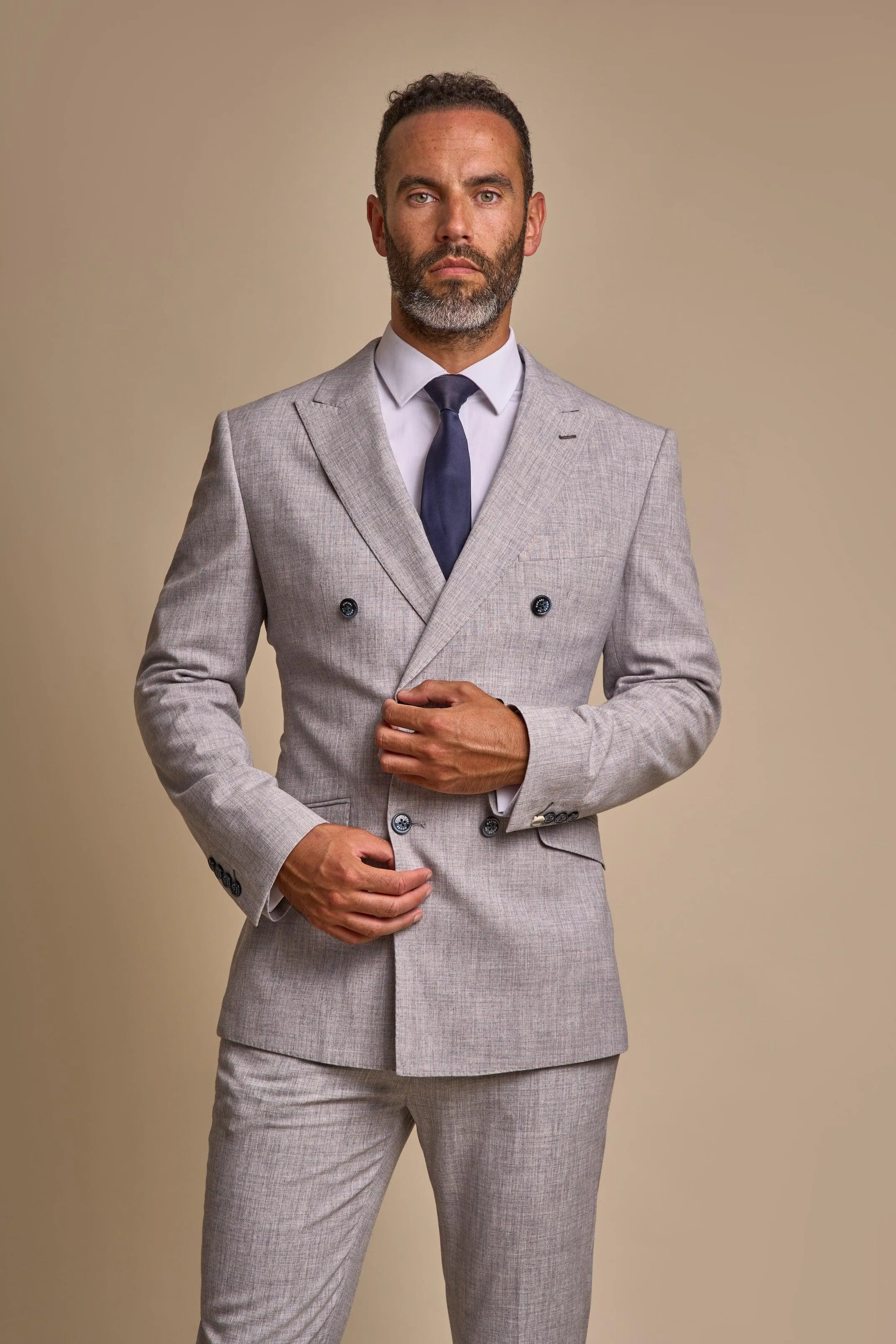 Tokyo Dove Double Breated Two Piece Suit