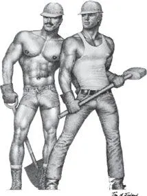 TOM OF FINLAND CONSTRUCTION DUO TEE