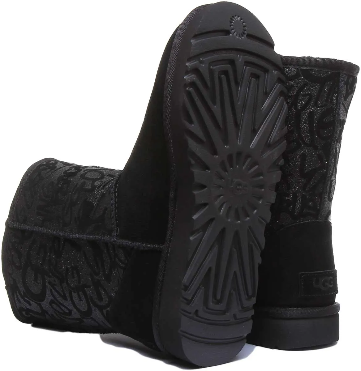 Ugg Australia Short Sparkle In Black