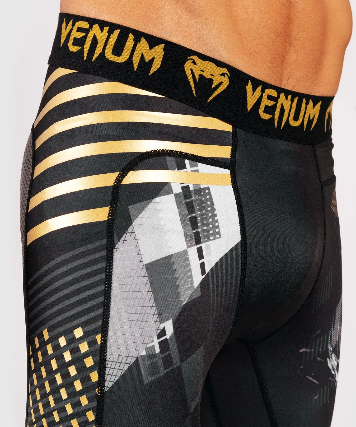 Venum Skull Tights - Black