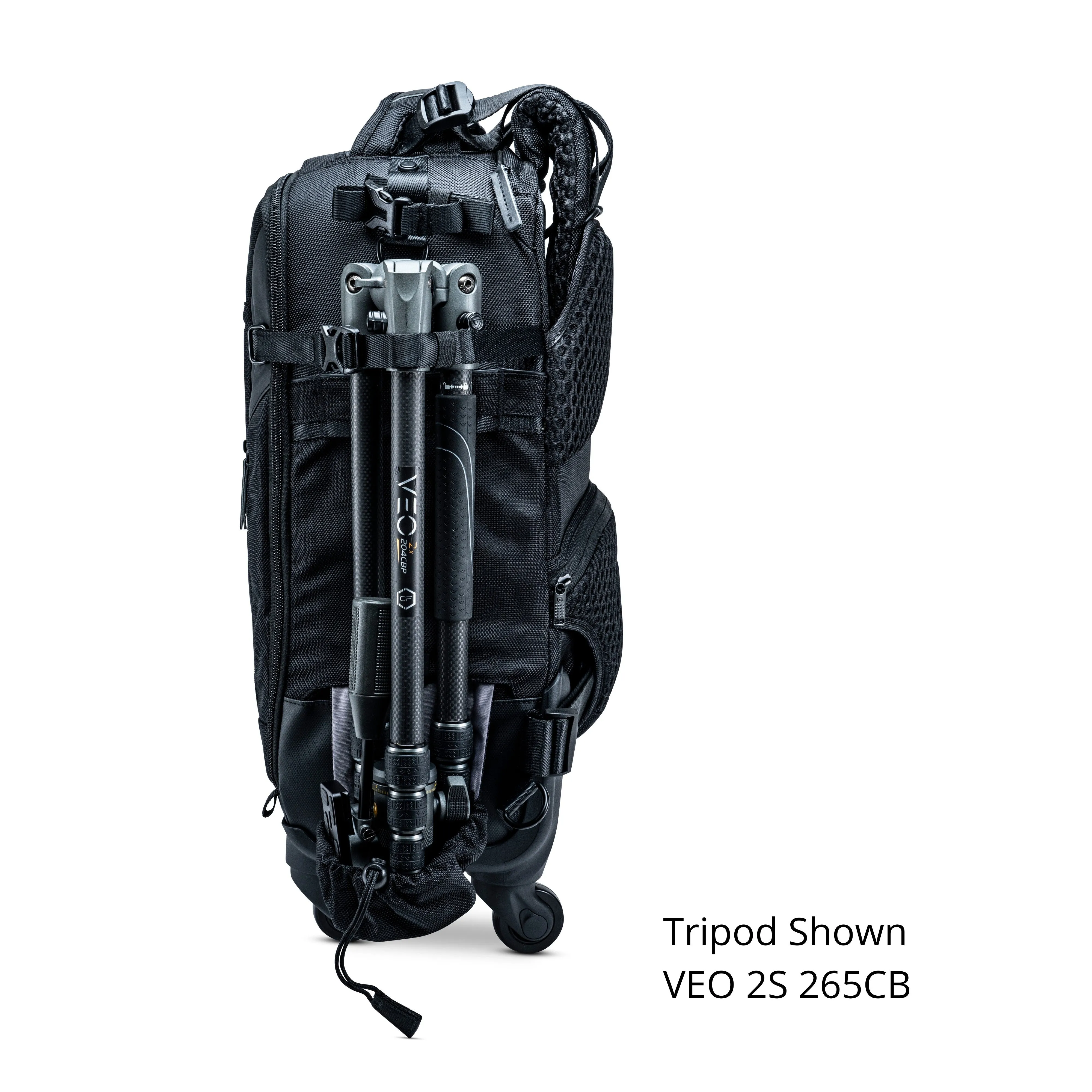 VEO Select 55BT BK - 22 Litre 4-wheel Roller Case/Backpack - Black