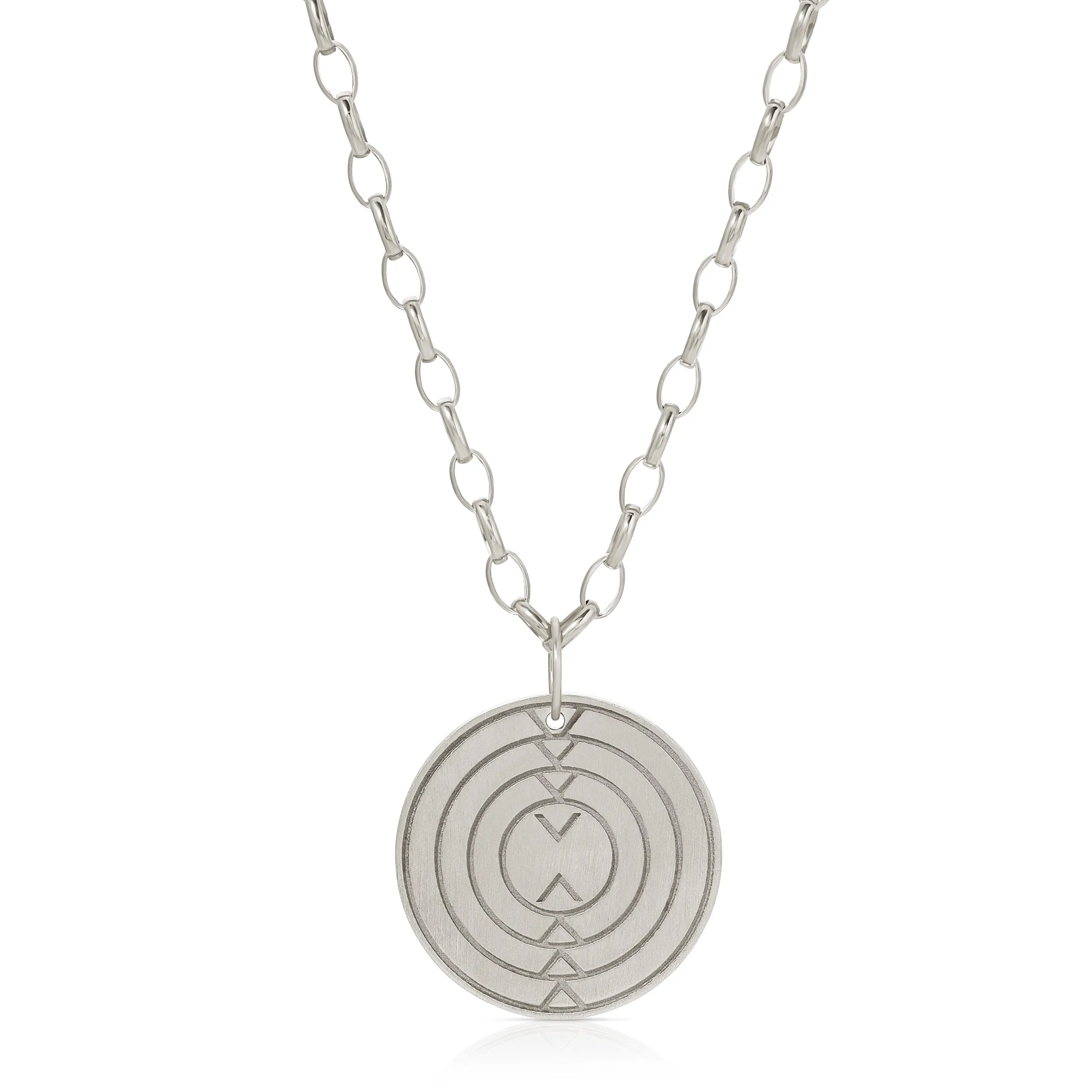 Virtues Pendant - Circle