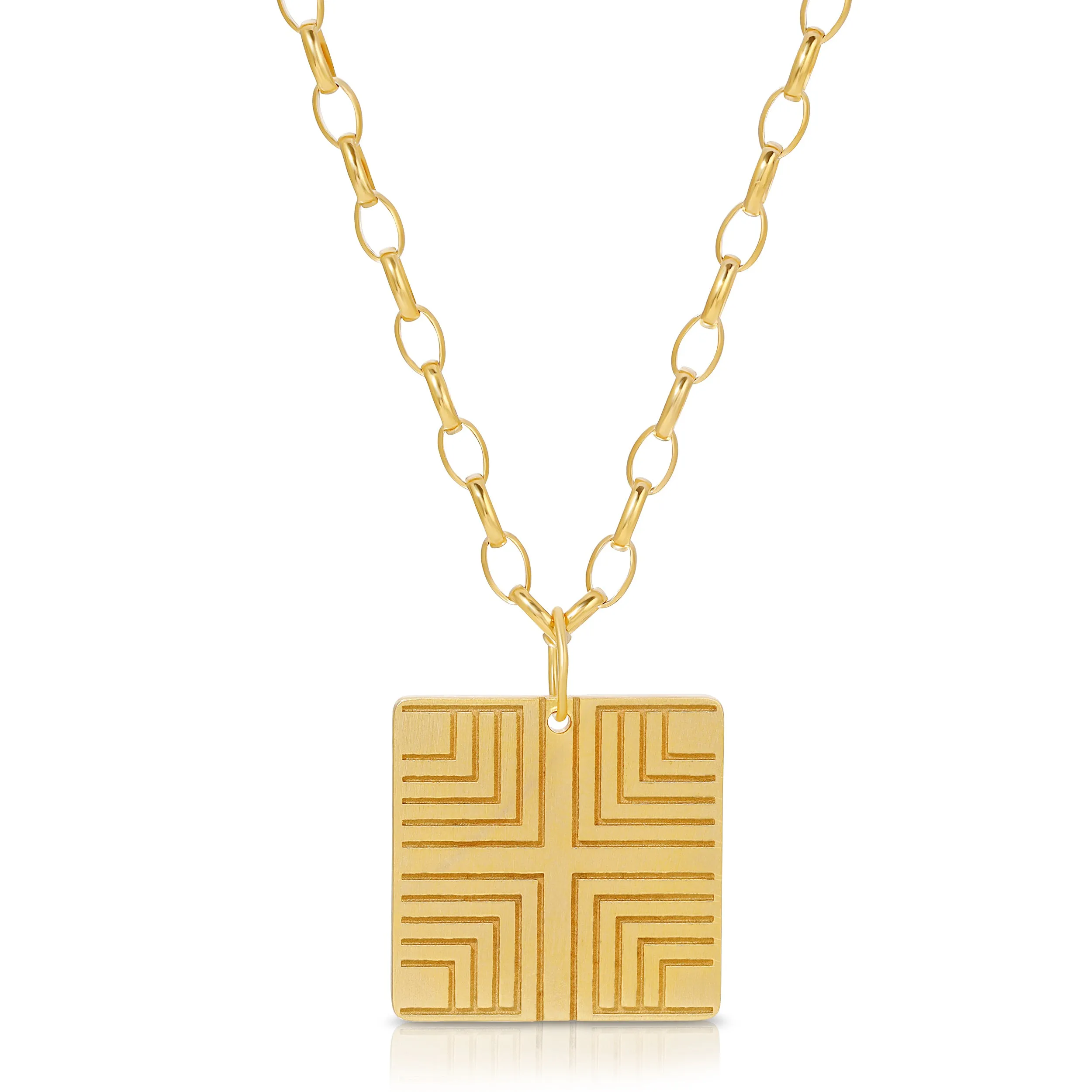 Virtues Pendant - Square