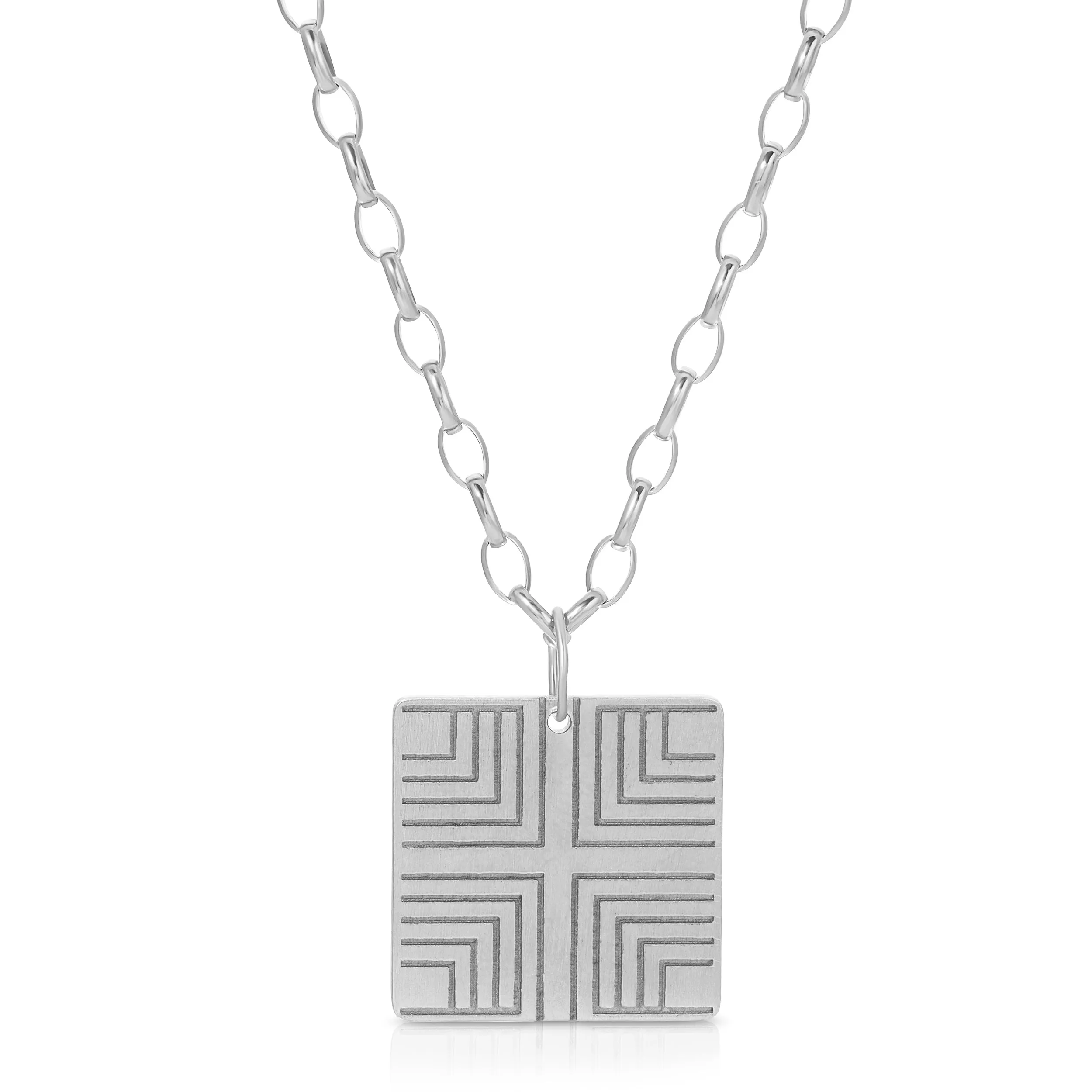 Virtues Pendant - Square