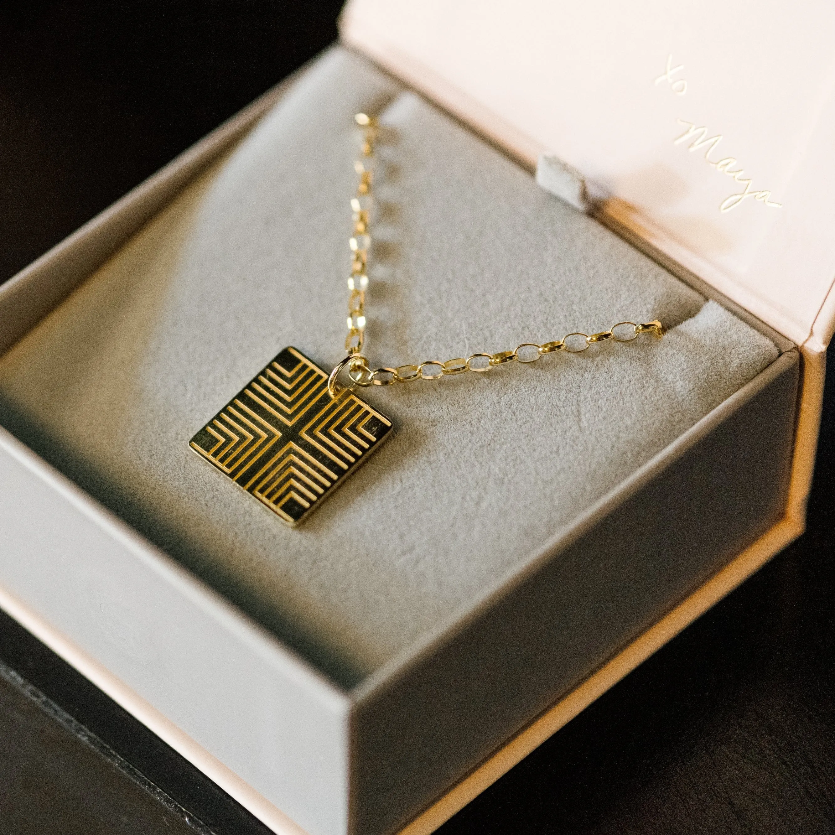 Virtues Pendant - Square