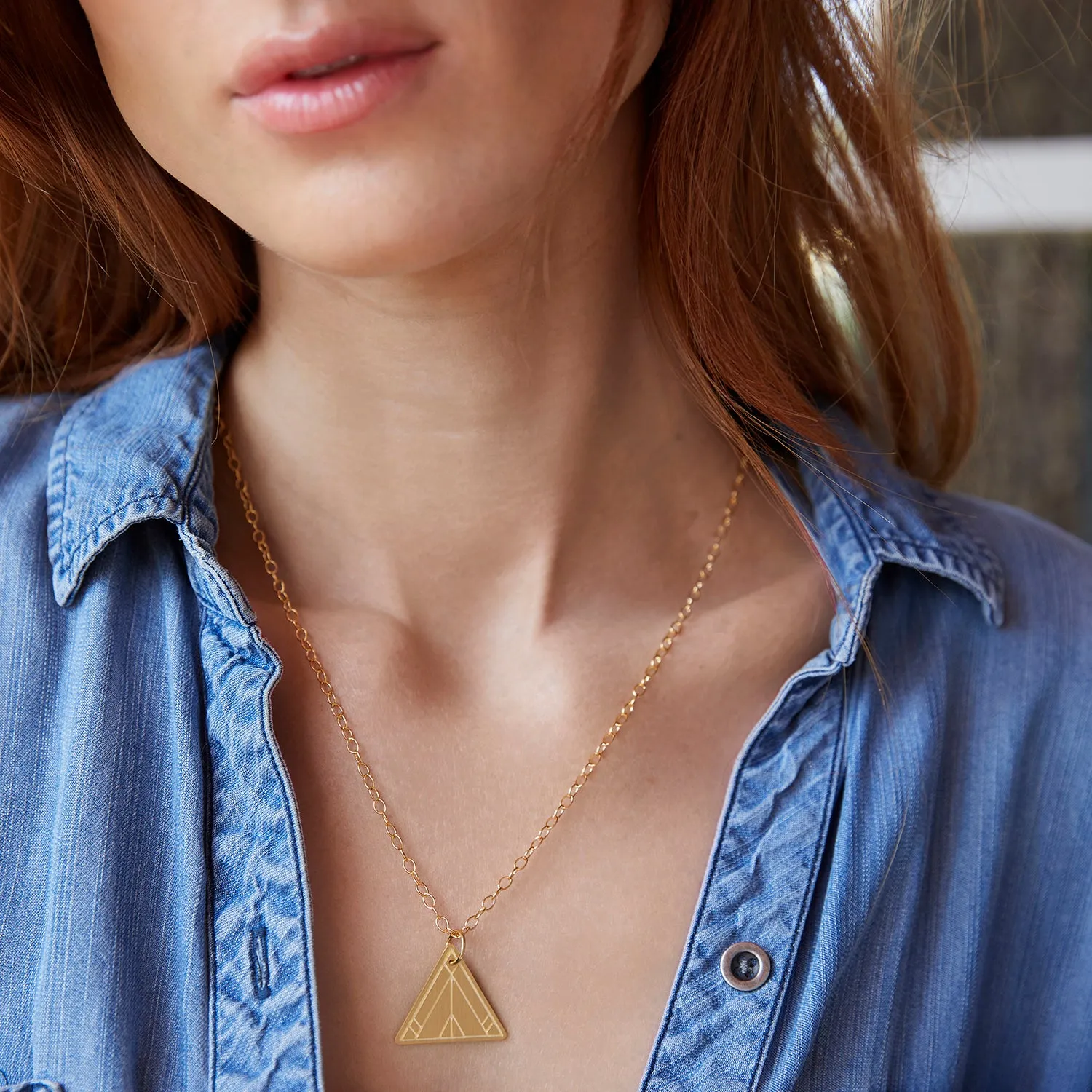 Virtues Pendant - Triangle