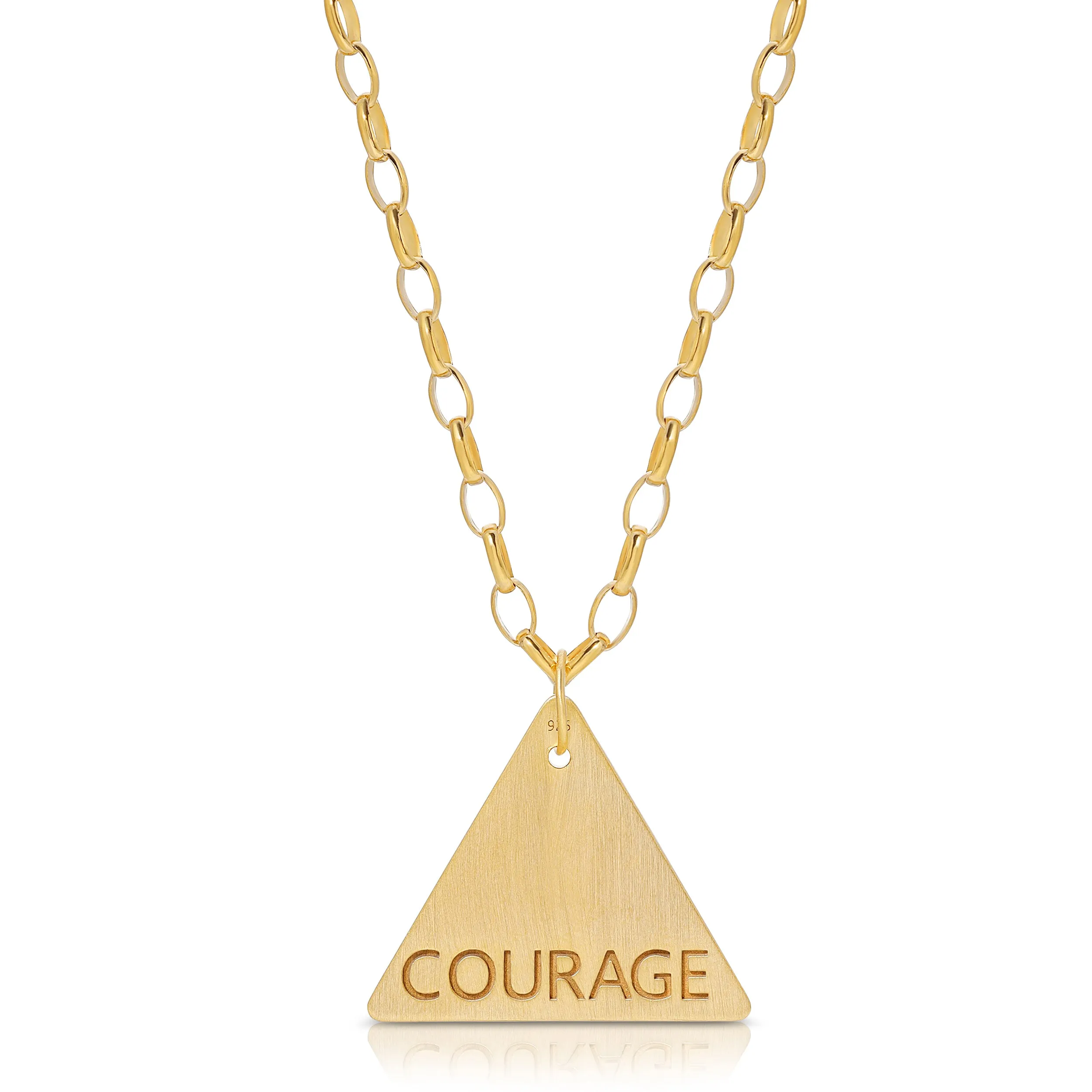 Virtues Pendant - Triangle