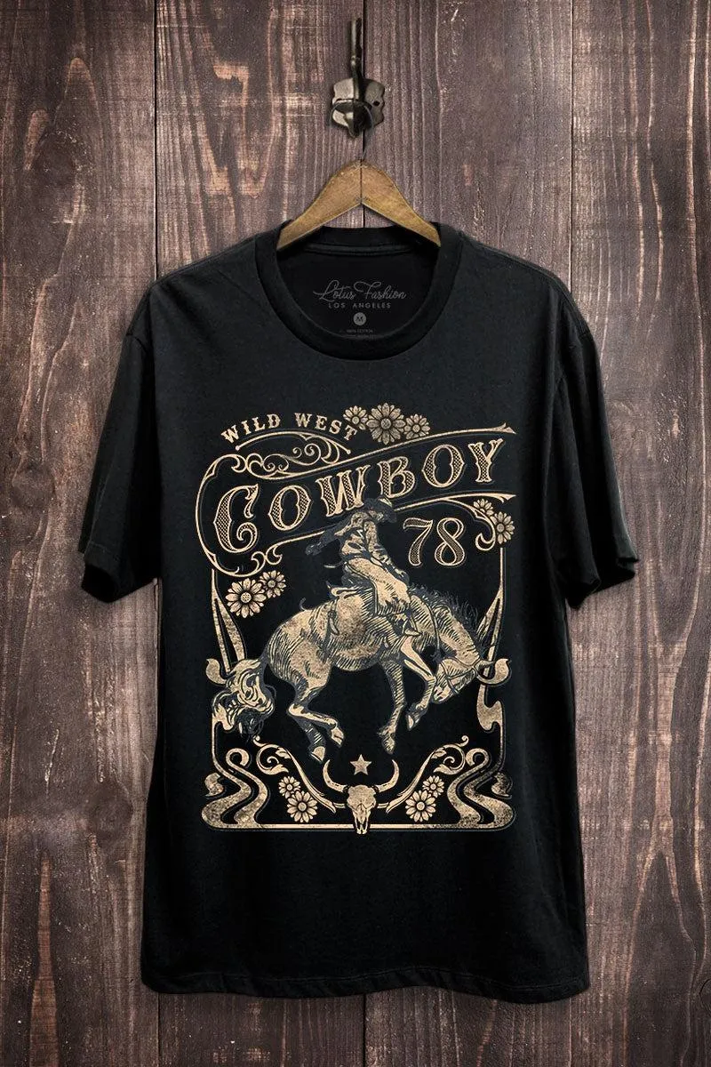 Wild West Cowboy Tee