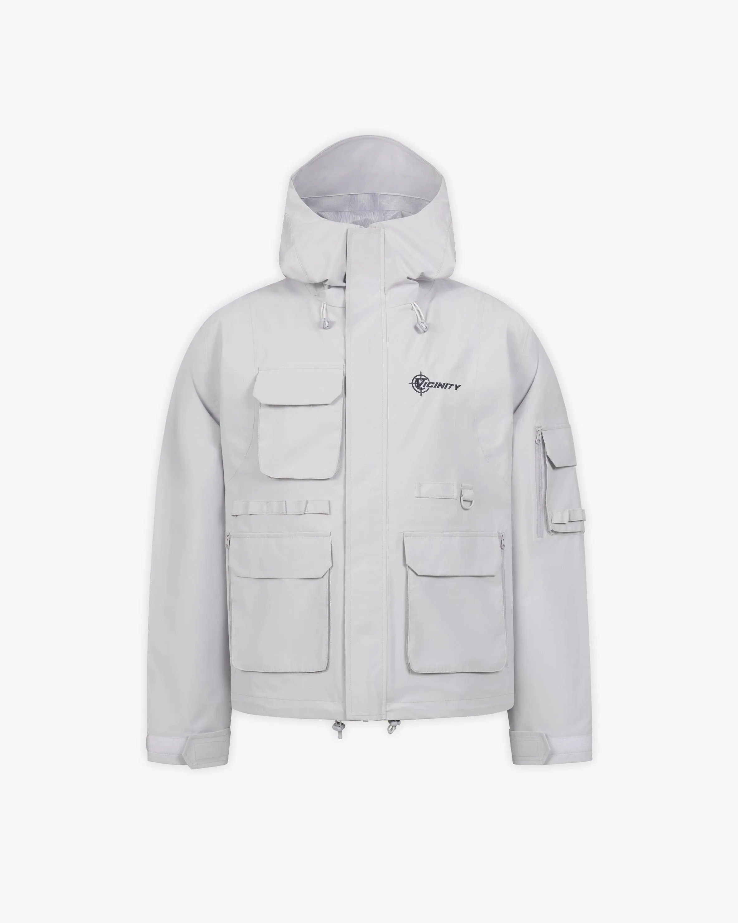 WINDBREAKER LIGHT GREY