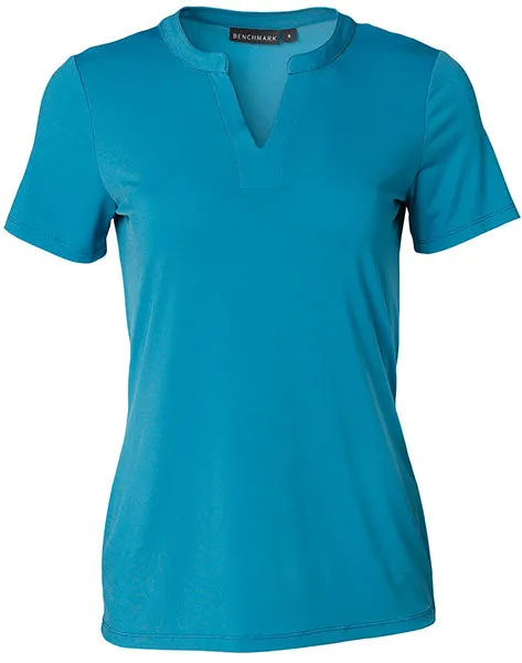 Winning Spirit Ladies Short Sleeve Knit Top Sofia (M8840)