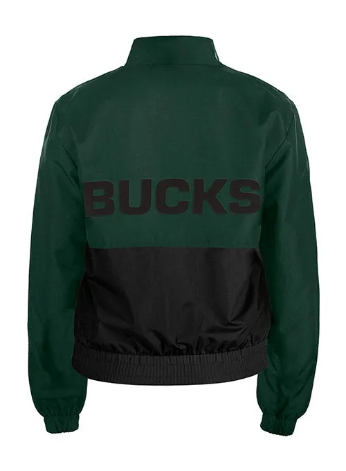 Women's New Era Throwback Milwaukee Bucks Jacket