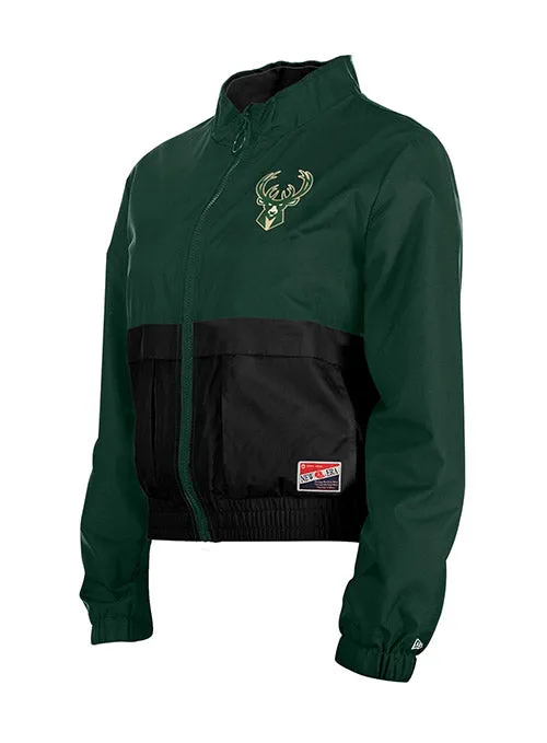 Women's New Era Throwback Milwaukee Bucks Jacket