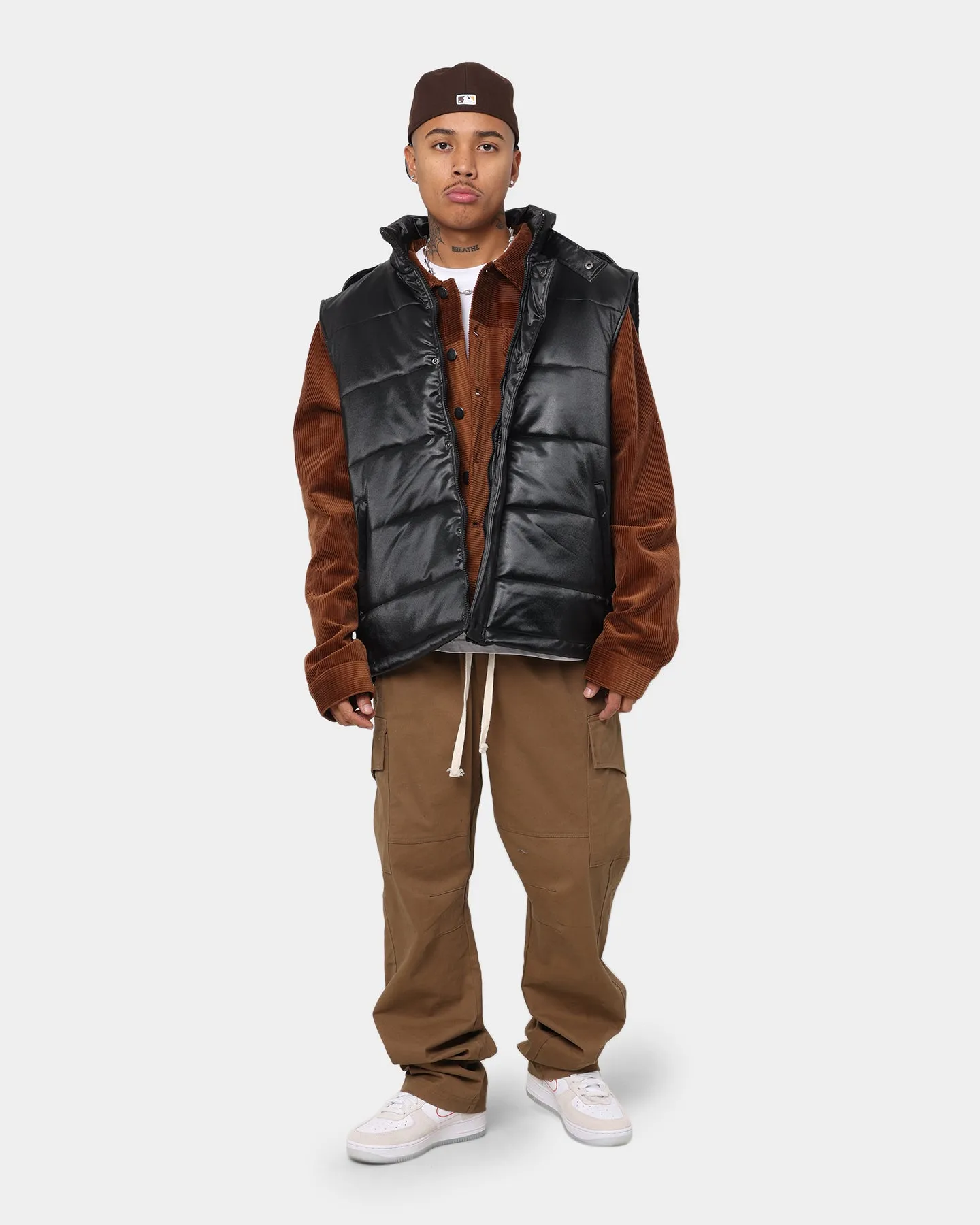 XXIII Detroit Puffer Vest Black