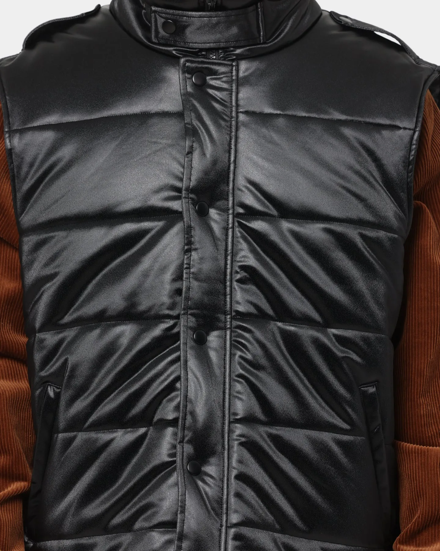 XXIII Detroit Puffer Vest Black